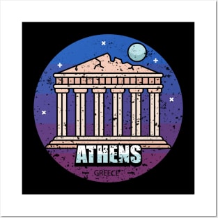 Athens Greece Posters and Art